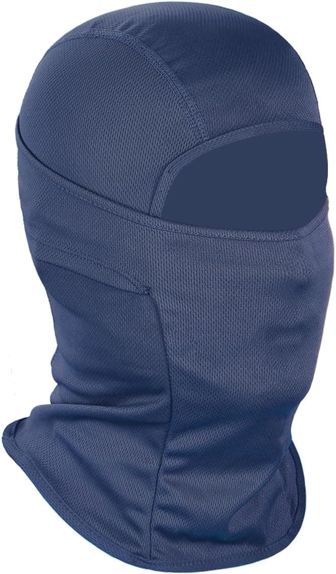 RADIANT Face Mask for Bikers in Riding UV Protected Full Face Mask Balaclava for Men Black Mask for Bike Riding & Cycling, Full Face Helmet Mask for Men (Neavy Blue (Pack of 2))