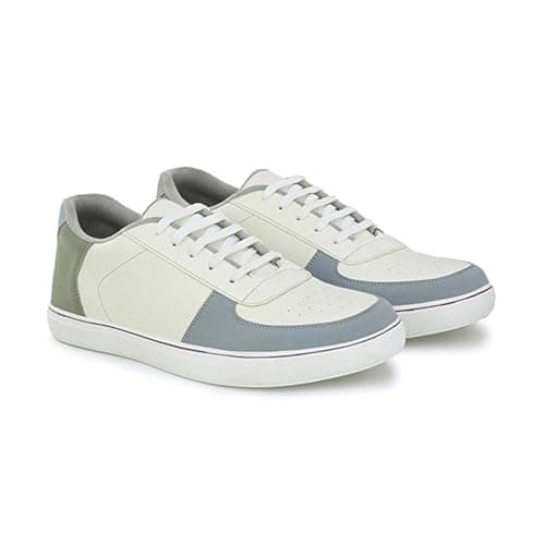 STANPHORD Men's Adventure White Blue Sneakers_6 UK (TPSA 6001)