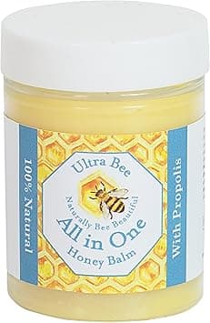 100 Natural All in One Honey Balm Natural Moisturiser for Sensitive Face Body LipsTattoos 100ml