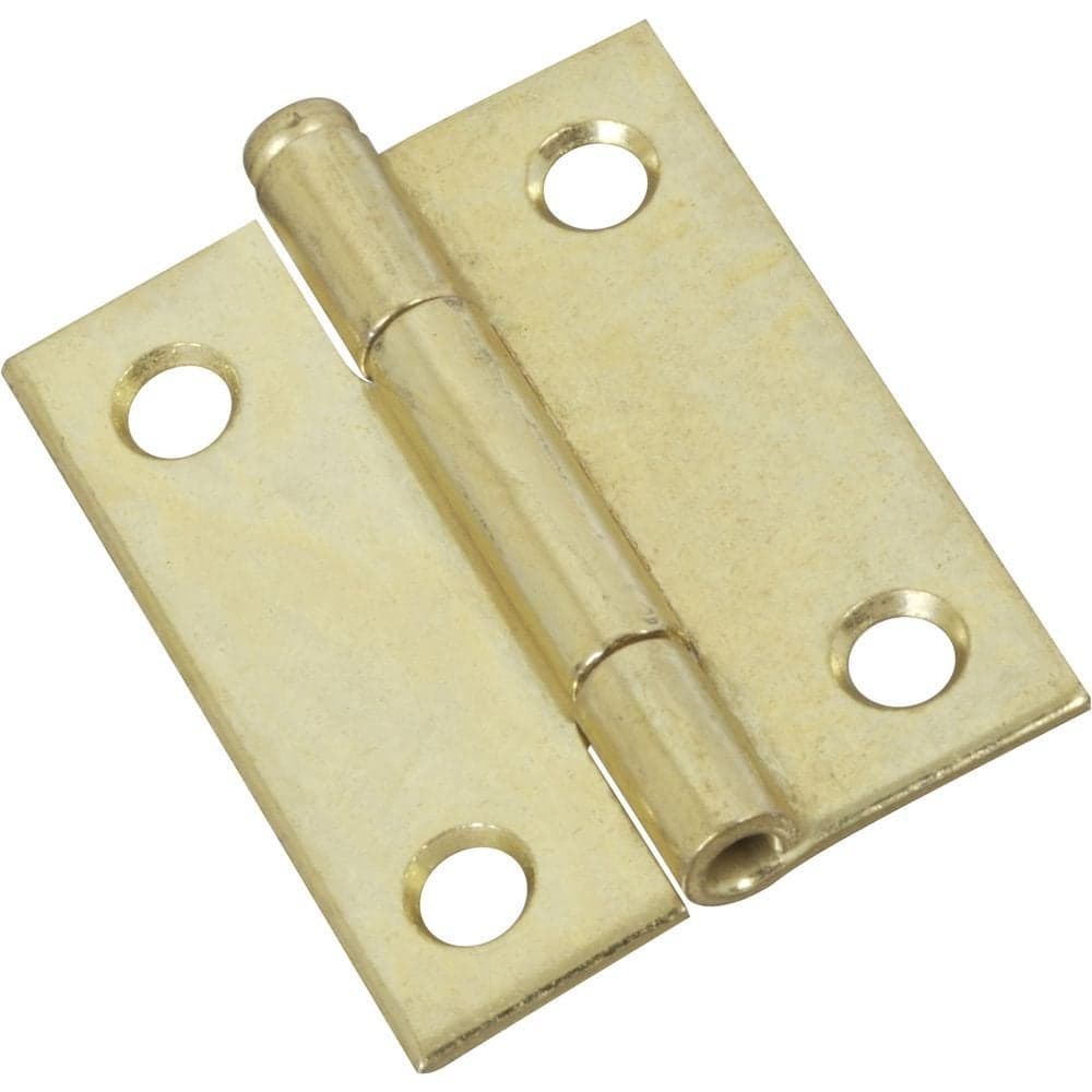 National Hardware N141879 V508 Removable Pin Hinges in Brass 2 pack2 Inch