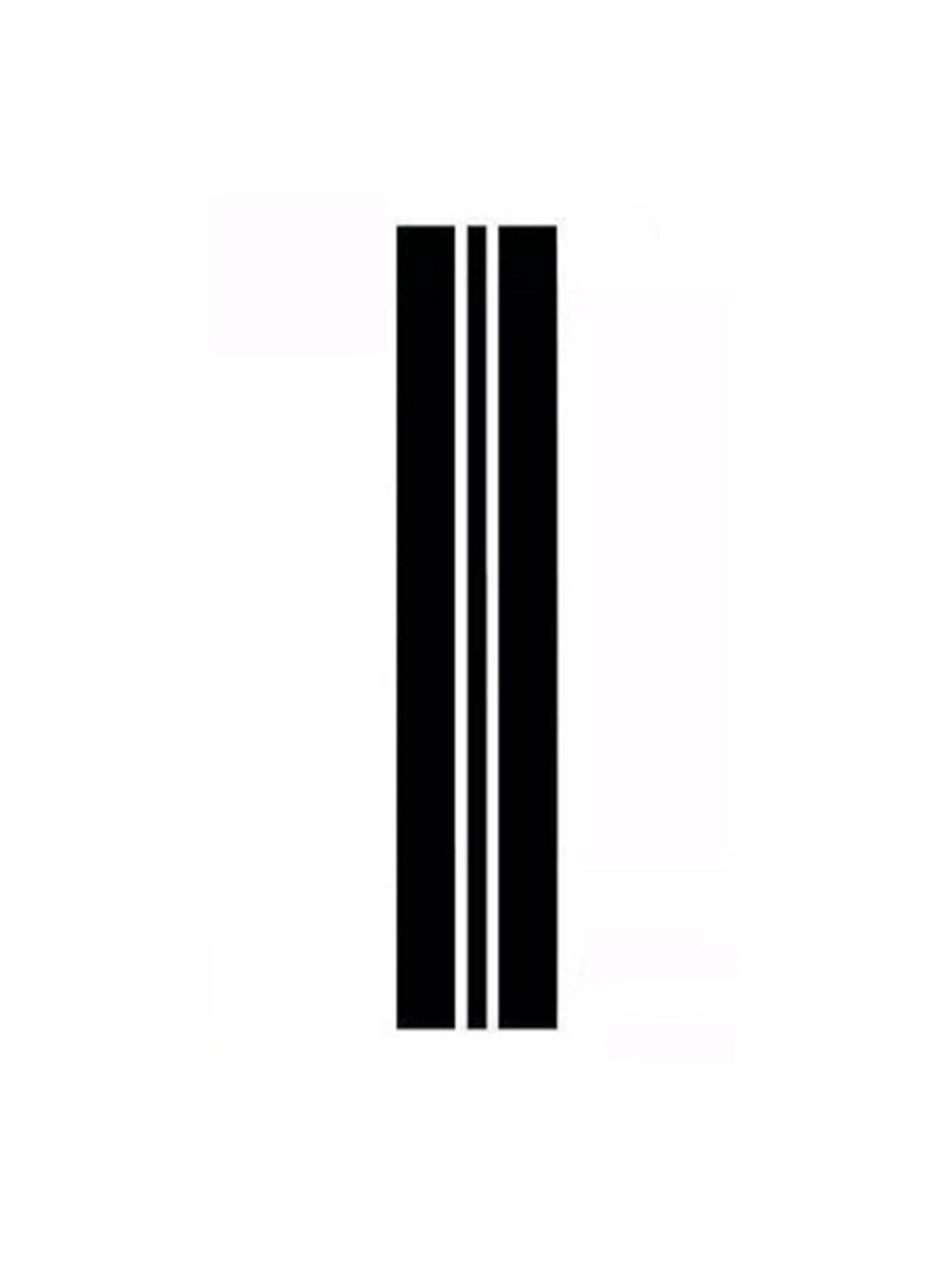 Line G Universal Racing Car Roof Hood Decal Sticker