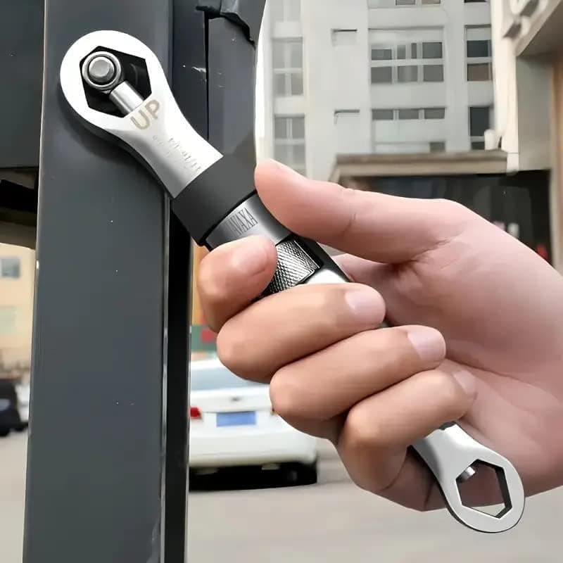 Calyrex Universal Wrench 23 In 1 Dual Head Metric Imperial Wrench Set Ratchet Adjustable Wrench 719 Mm Spanner Flexible Multifunctional Hand Tool for Car Repair