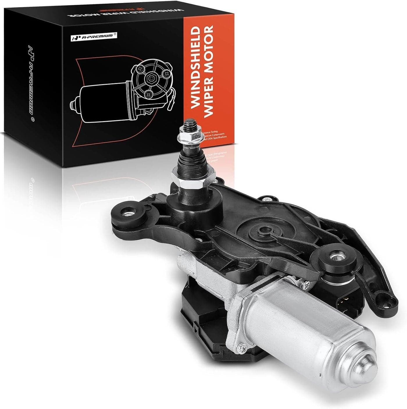 A-Premium Windshield Wiper Motor Replacement for Ford Escape, Mazda Tribute, Mercury Mariner (2008-2012) - Rear
