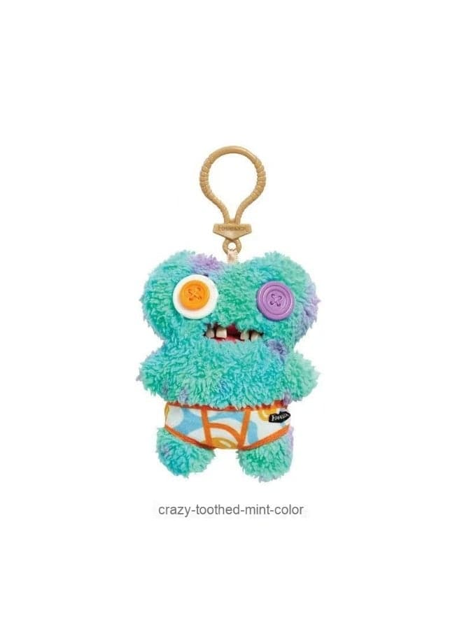 Fuggler Big Teeth Cute Tooth Monster Pendant Funk Tooth Treasure Ugly Monster Doll Plush Keychain