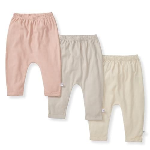 Burt's Bees Baby Unisex Baby Sweatpants, Knit Jogger Pants, 100% Organic Cotton Pants