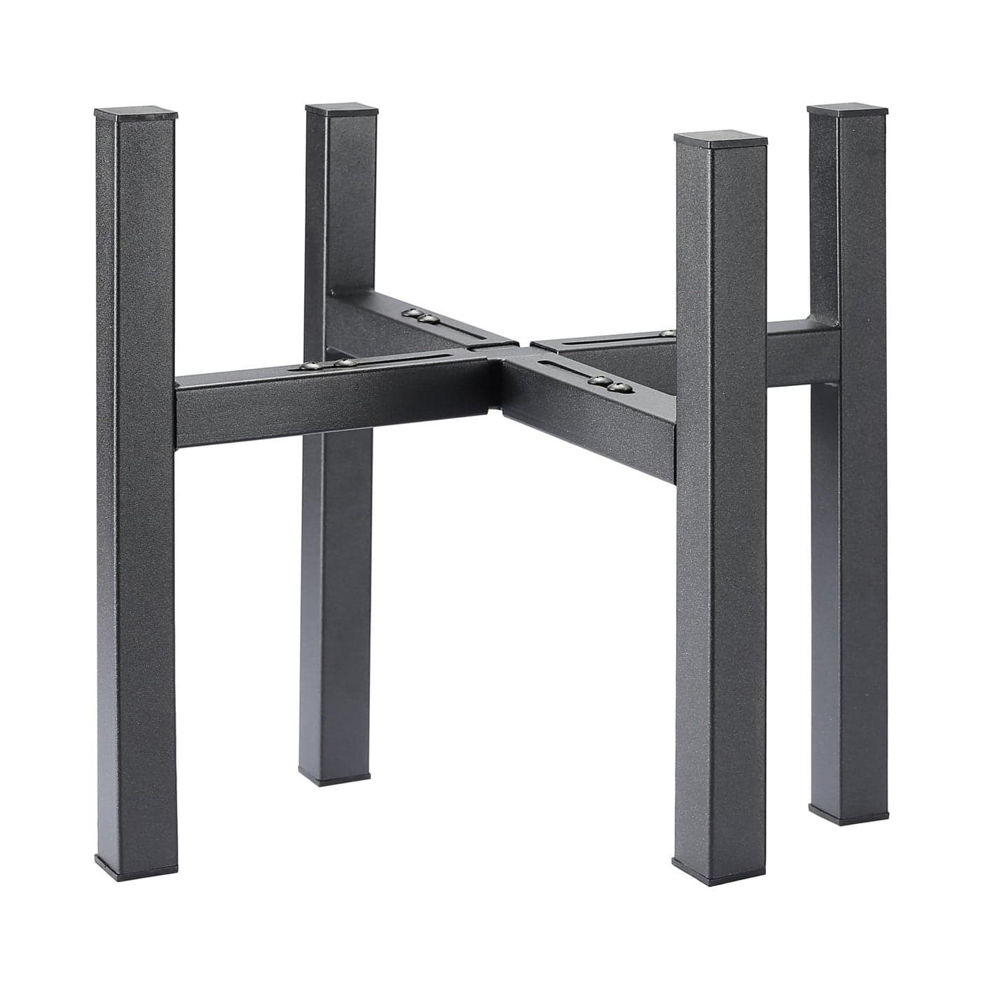2 Pack Metal Plant Stand for Large Plants 12 13 14 15 16 Inch Heavy Duty Outdoor Plant Stands for Indoor Plants Multiple TallBlack Planter Stands for Patio and WindowAdjustable Width Fits