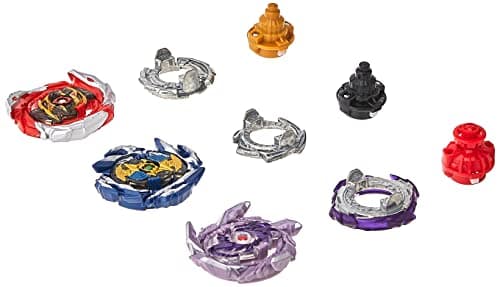 Beyblade Burst Surge Speedstorm Thunder Threat 3Pack Kolossal Fafnir F6 Spear Dullahan D6 Brave Roktavor R6 Battling Game Top Toys