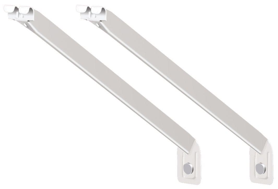 ClosetMaid 56606 12Inch Support Brackets for Wire Shelving 2packWhite