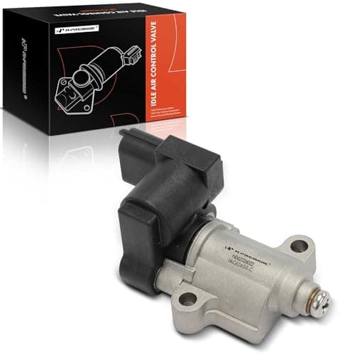 A-Premium Fuel Injection Idle Air Control Valve Compatible with Kia Soul 2010-2011 1.6L, Auxiliary Air Valve, Replace# 351502B010