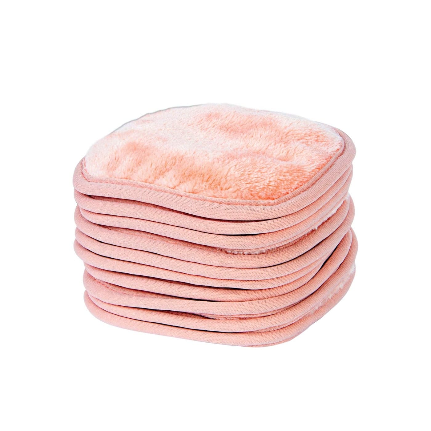 Eurow Reusable Makeup Remover Cloths Soft Microfiber Face Towels for All Skin Types ChemicalFree Protective Machine Washable Gentle Effective Facial Cleansing 5x5 Coral 10Pack