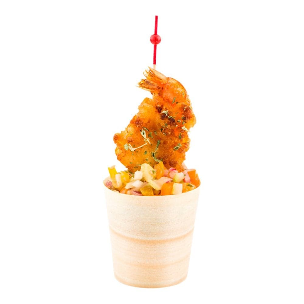 Restaurantware 3 Ounce Appetizer Cups 200 Disposable Medium Tasting Cups Durable Sustainable Shaved Pinewood Dessert Cups For Catering Weddings And Parties Holds Samples And Snacks