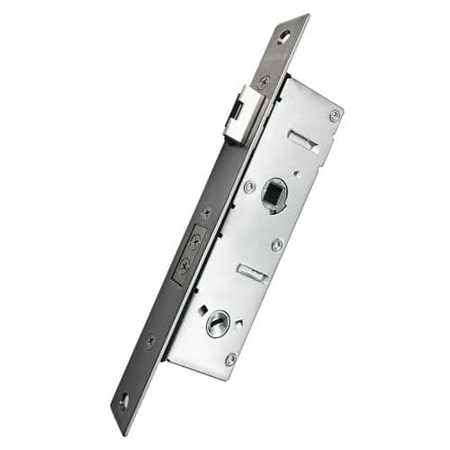 House Guard Storm Door Lock Body Replacement Only, Adjustable 0.87 & 1.02 Inch Backset, Single Latch Mechanism, Fits Most Storm & Screen Door Handles (Latch Only, Handle Not Included)