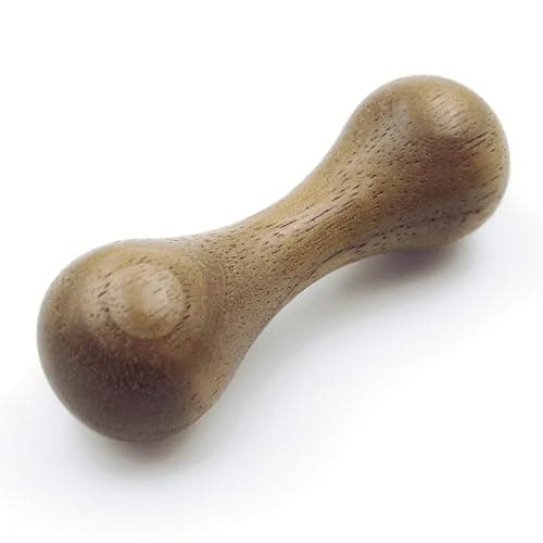 Knucklebone Wooden Bone Toys Portable EDC Desktop Fidget Toys Leisure Finger Skill Toys Suitable for Many Scenes Walnut