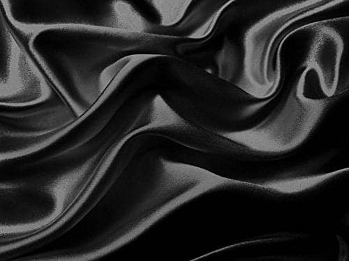 Mk Collection 4pc Full Size Soft Silky Satin Solid Black Deep Pocket Sheet Set New