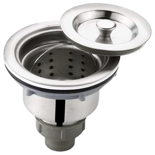 New Ware Sink Coupling with Removable Basket | Kitchen Sink & Wash Basin Drain Coupling | Vegetable Catcher Water Drain Cup