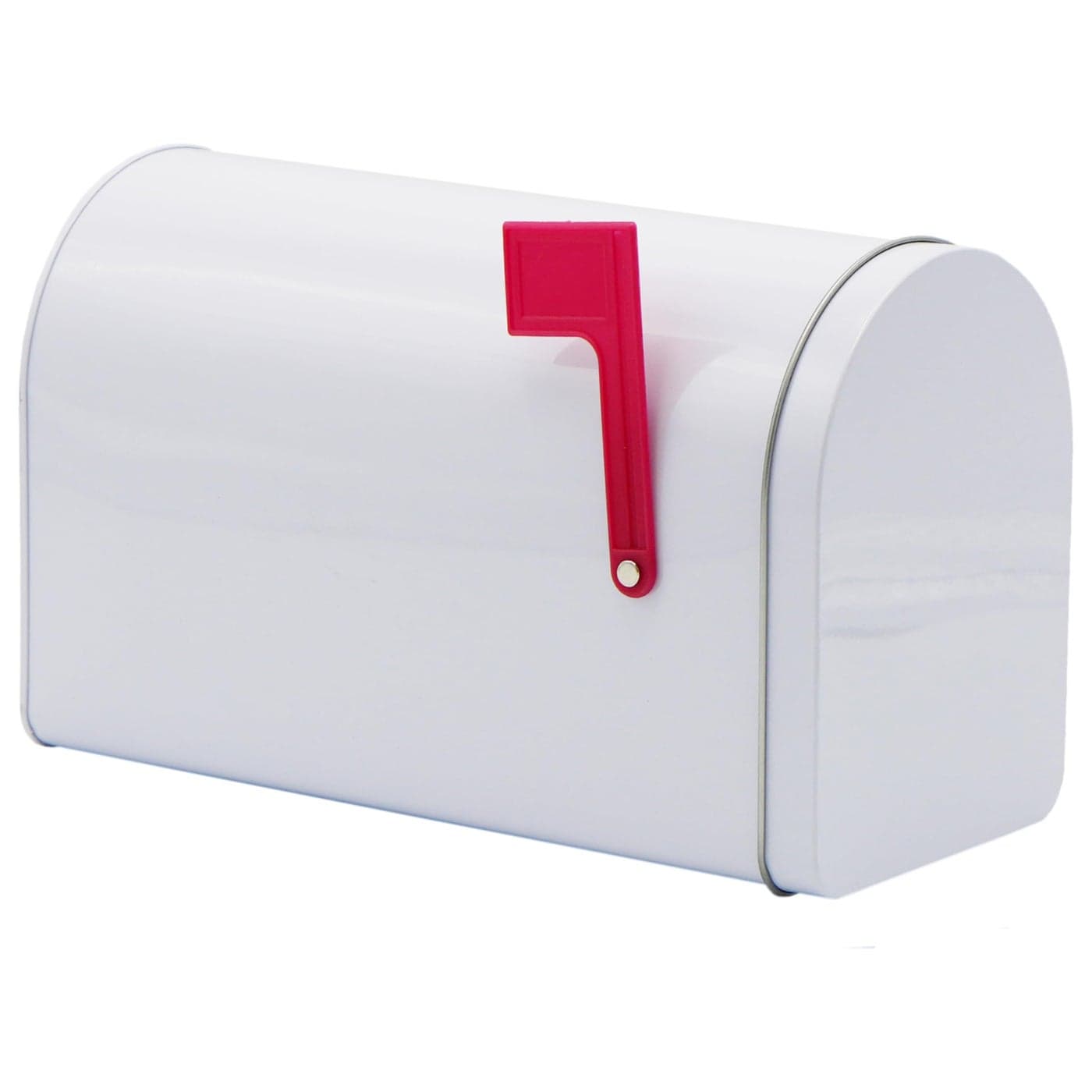 4Es Novelty 9 Tinplate Mailbox Toy for Kids Sturdy DIY Valentines Day Mailbox Card Box for Kid or for Playhouse Outdoor Indoor Play Activities