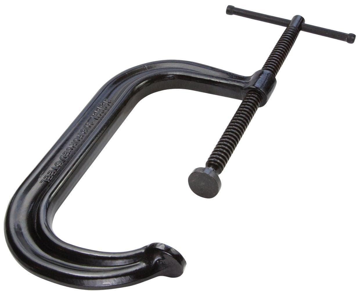 BESSEY CDF412 12 In x 534 In Black Oxide Spindle Drop Forged C Clamp