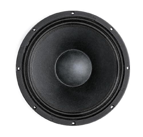 B&C Speakers 12HPL76 12-inch Neo Mid Bass Woofer Audio Speaker 350 Wrms 700 Watts Peak 3-in. Ventilated Aluminium Voice Coil Gap 8 Ohm Black