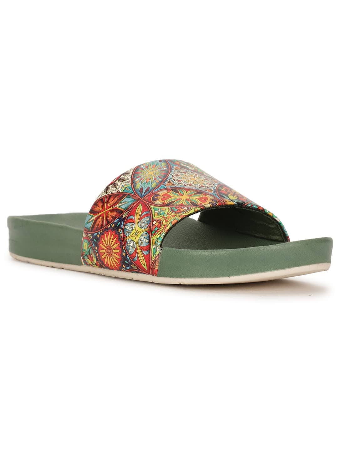 Bata Womens Jule Mule Flip Flops, (5717075), UK 4 Olive