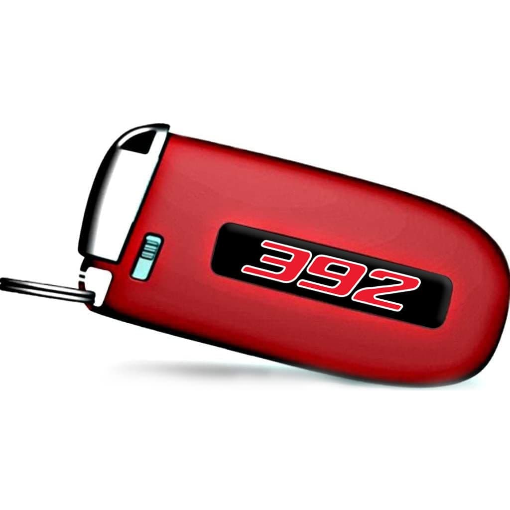 TOOLEPIC Key Fob Badges Compatible with Challenger Charger Durango Vehicle 20152024 Set of 2 Finest Stickers Inlays Emblems for 392 Style Perfect for Decals Car Key not Included