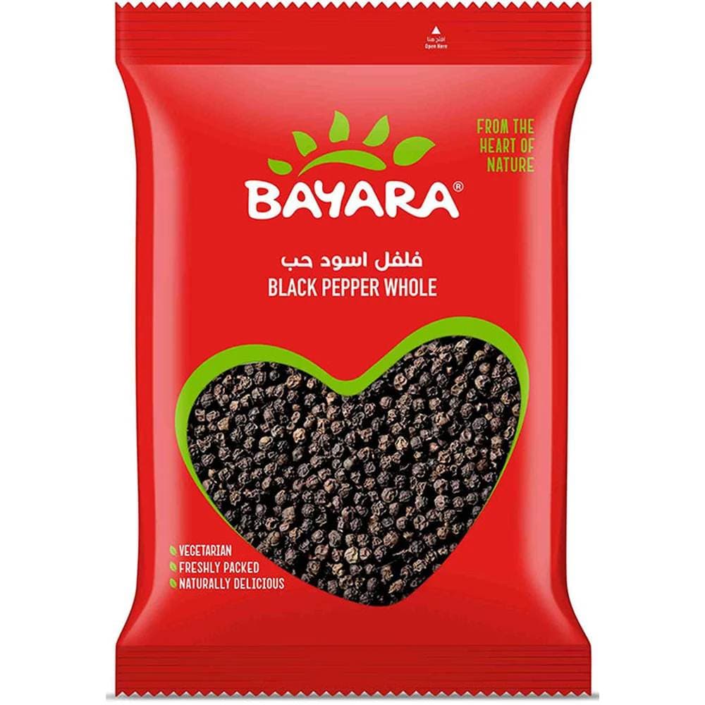 Bayara Black Pepper Whole- 200gms