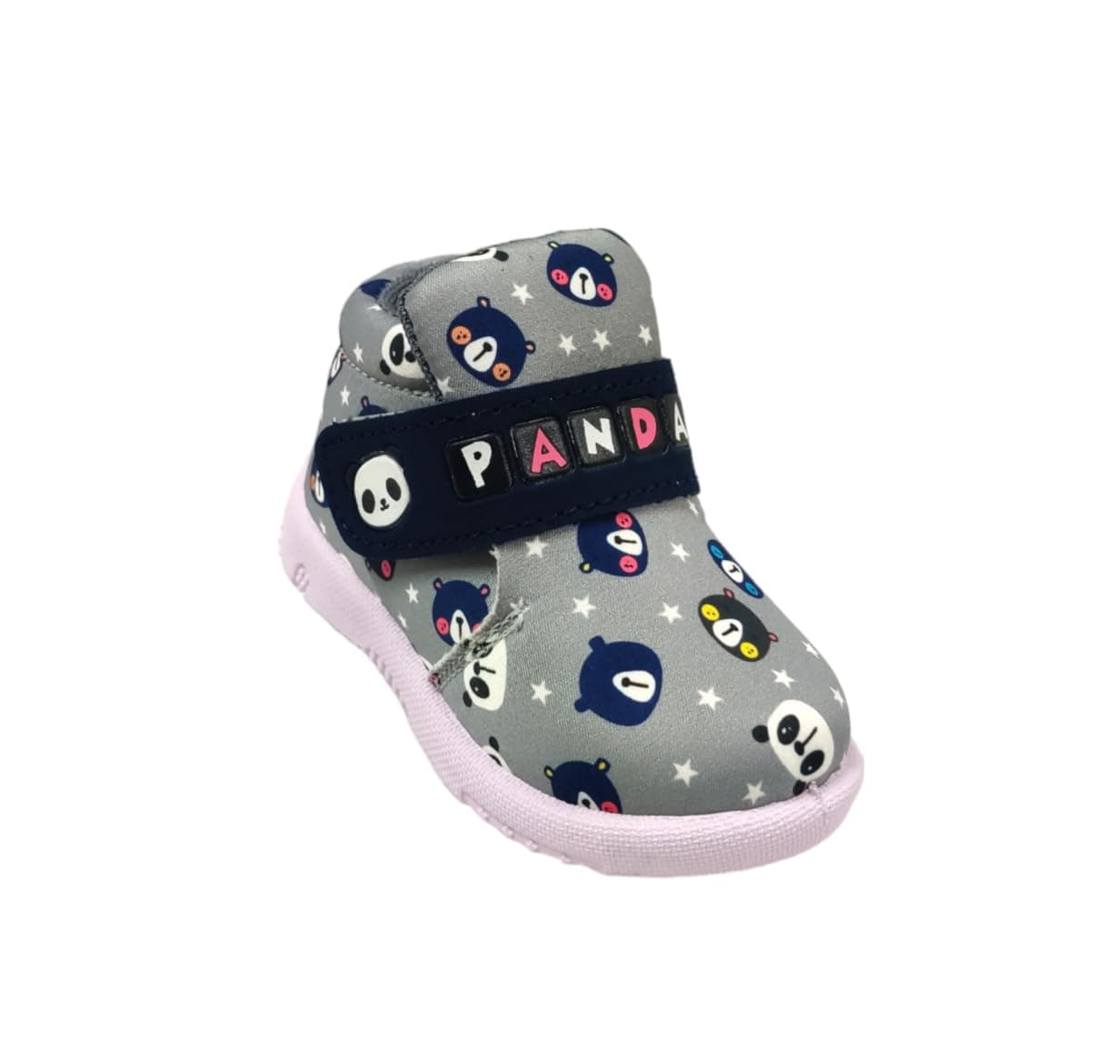 Coolz Kids Chu-Chu Sound Musical Shoes Bobdog-2 for Baby Boys and Baby Girls 1-2.5 yrs (Grey, 9 Months)