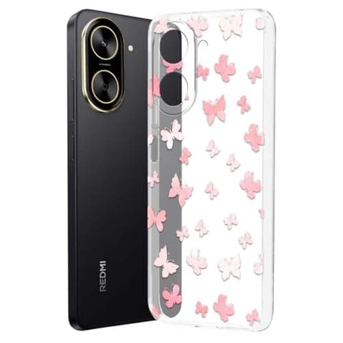 Fashionury Silicone Designer Printed Back Case Cover for Redmi A5| Shockproof TPU Soft Flexible with Camera Protection -D0012