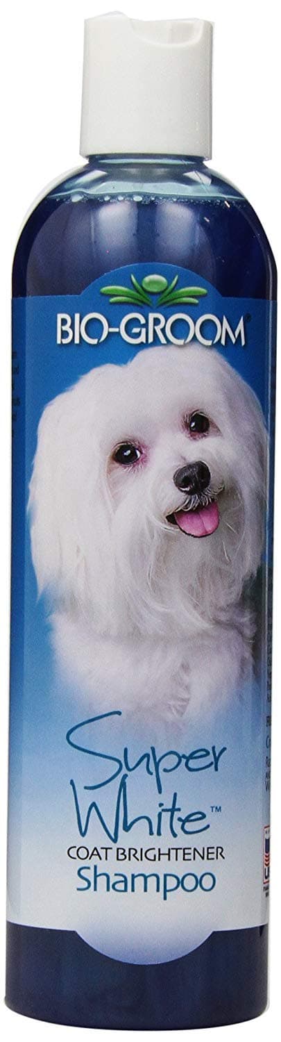 BioGroom Super White Dog Shampoo Whitening Pet Shampoo Dog Bathing Supplies Puppy Wash Dog Grooming Supplies CrueltyFree Made in USA Coat Brightener Shampoo 12 fl oz 3Pack