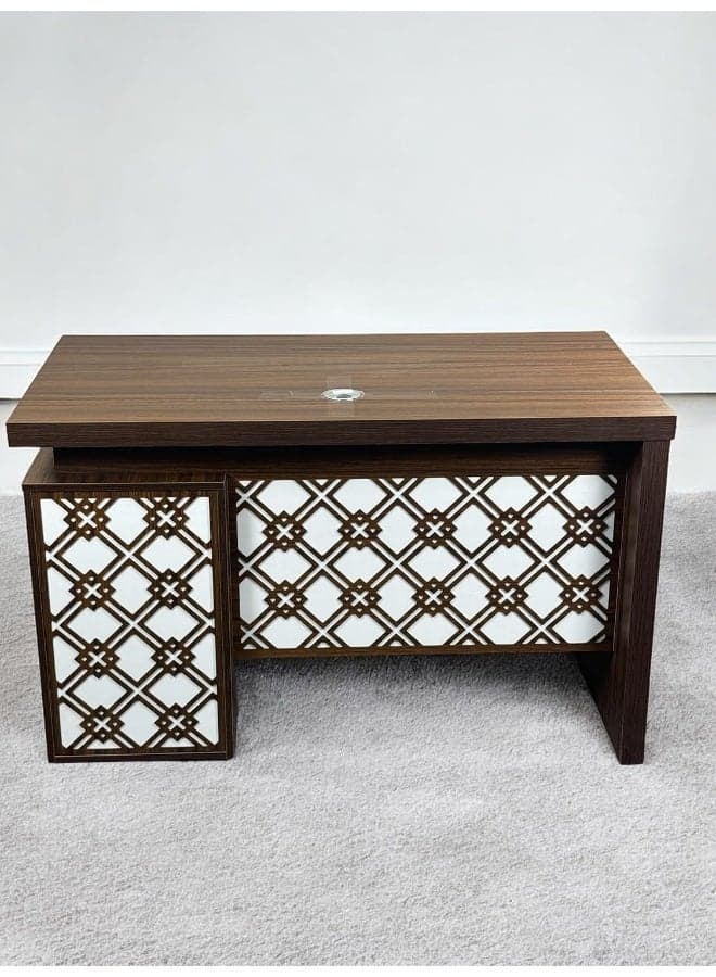 Hamilton Office Wooden Table With Drawers Gaming Desk
