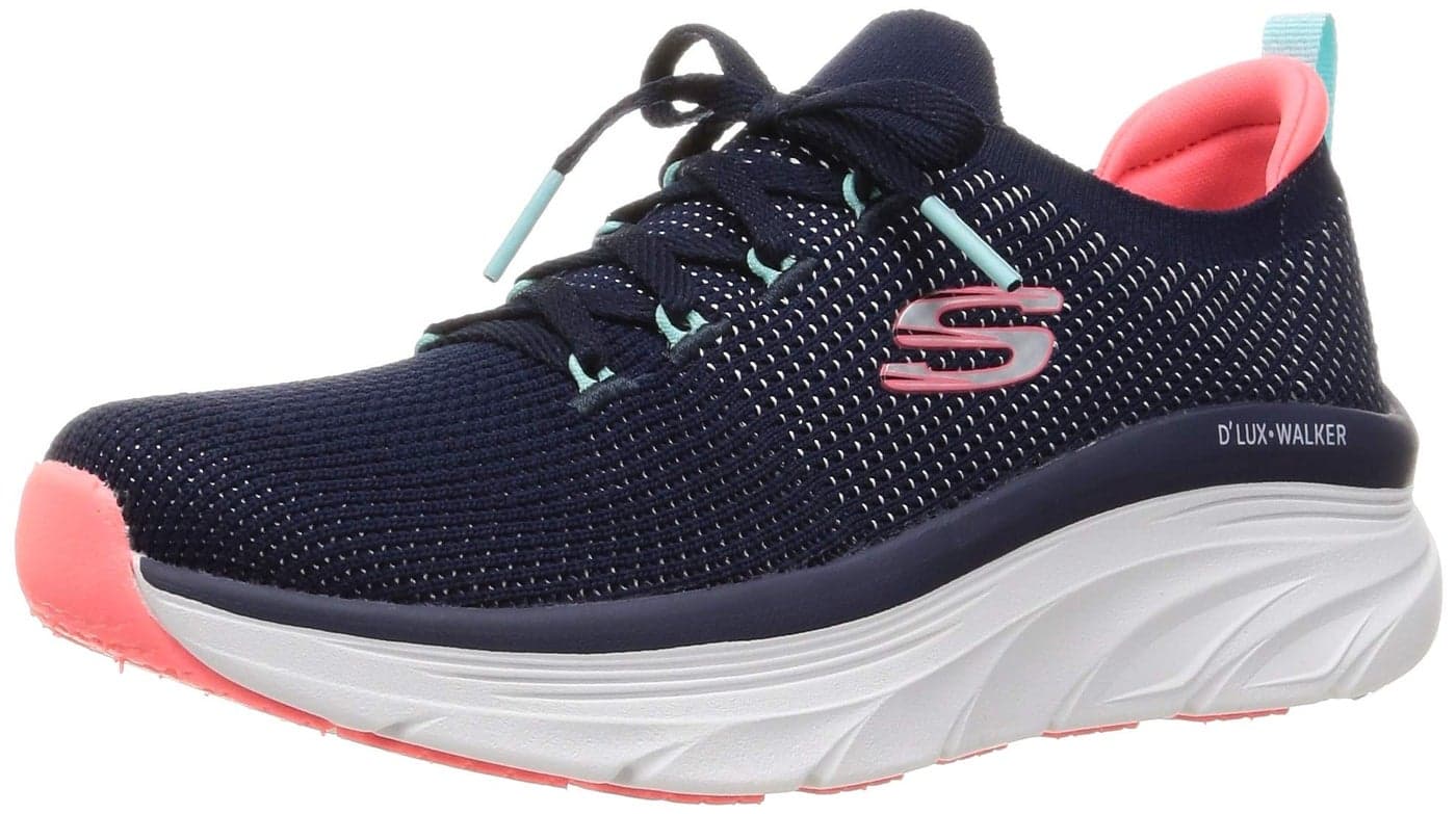 Skechers Womens-Shoe-D'LUX Walker-Refreshing MOOD-149311-NVY-US7 Navy