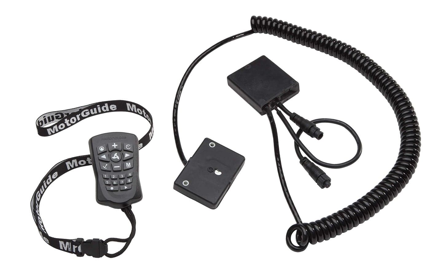Motorguide 8M0092070 Xi Series Pinpoint PlugandPlay GPS Navigation System with Handheld Remote BeigeBlack
