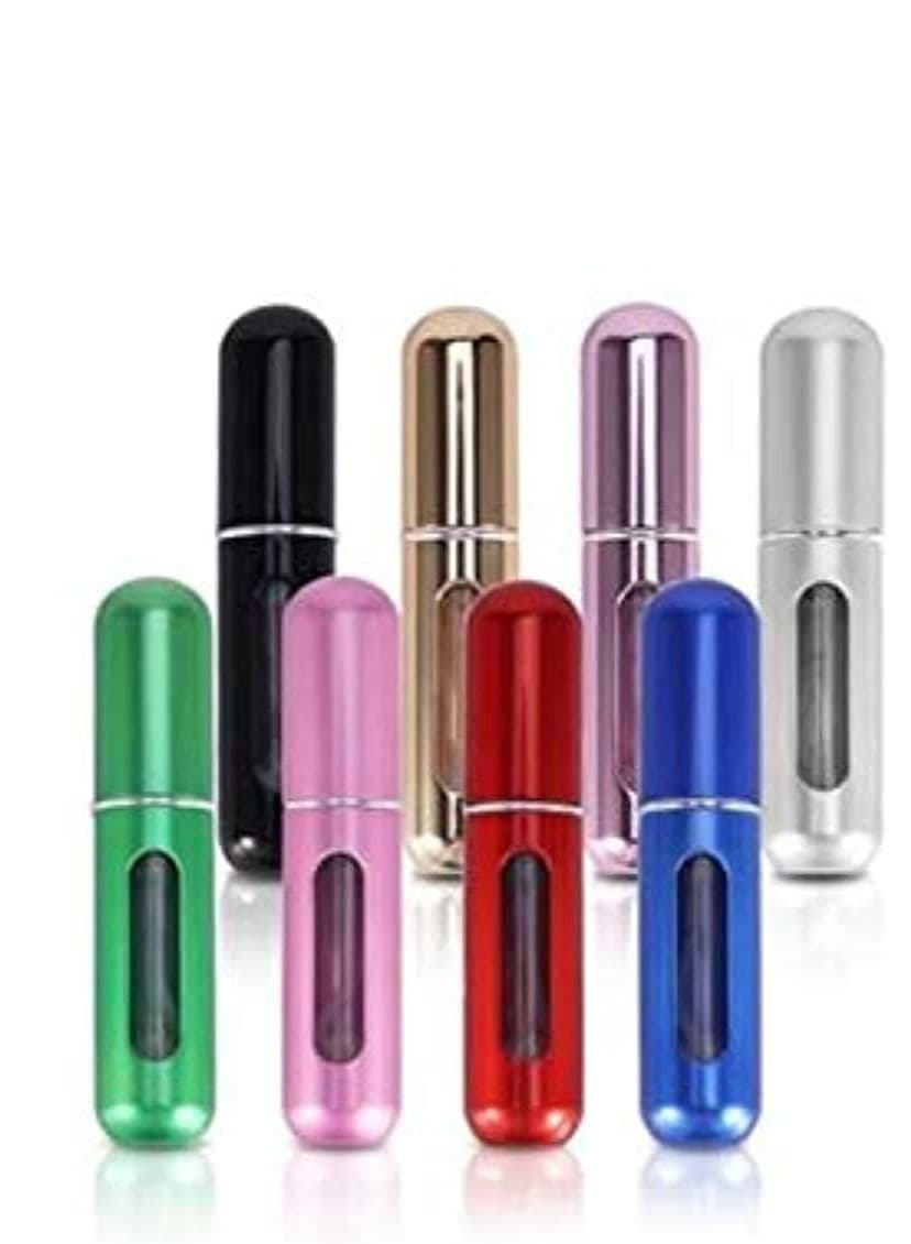 8 PCS Portable Bottom Refillable Perfume Atomizer Spray Perfume Bottle Set for Travel