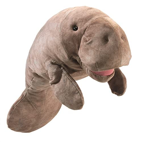 Folkmanis Manatee Hand PuppetGray