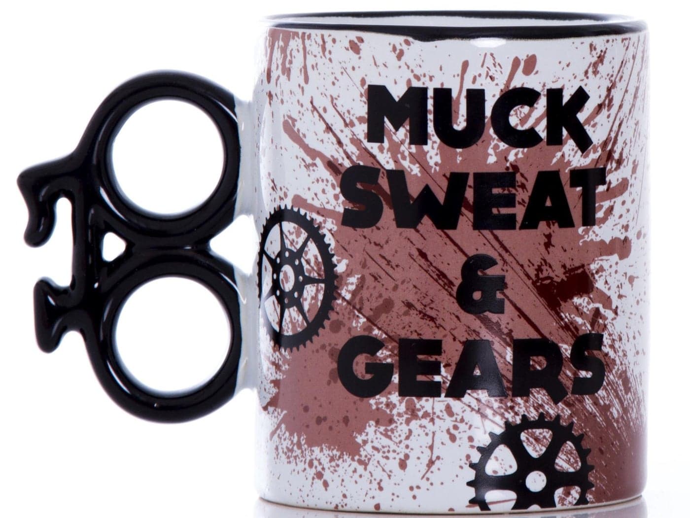 Boxer Gifts Funny Cycling Gift Mug Muck Sweat Gears Novelty Bike Gifts For Men Cyclists Mountain Biking Presents