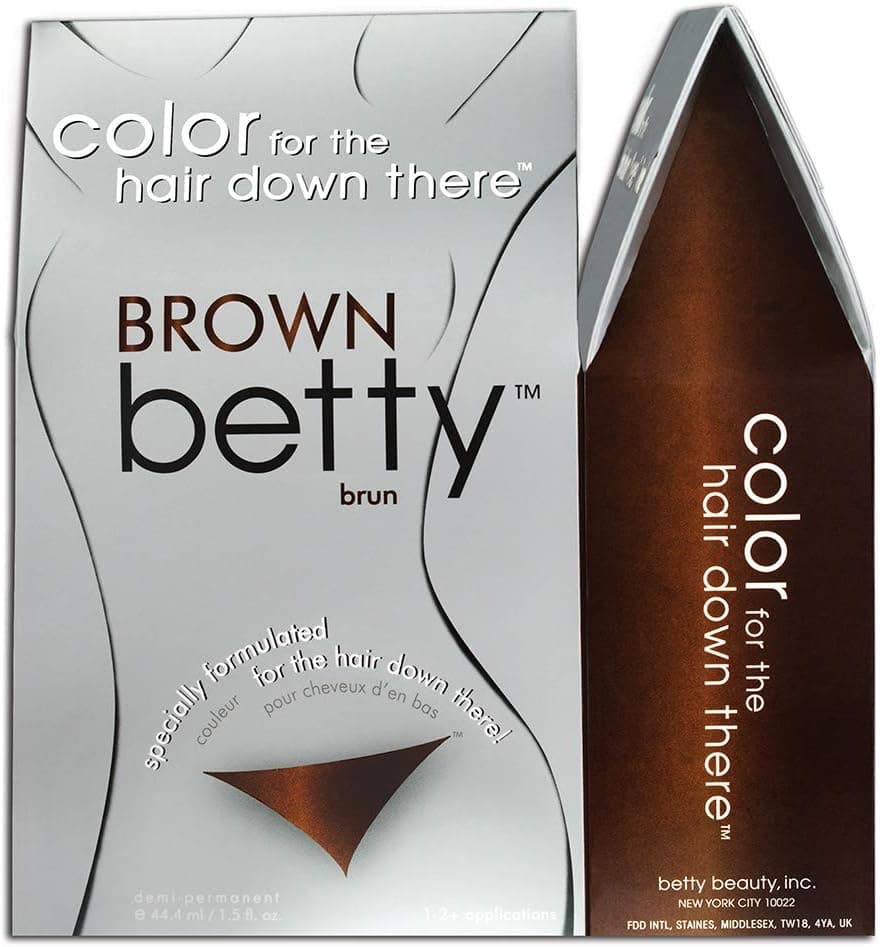 Brown Betty Hair Color for the Hair Down There Kit