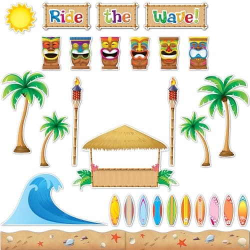 Teacher Created Resources TCR5517 Surfs Up Bulletin Board