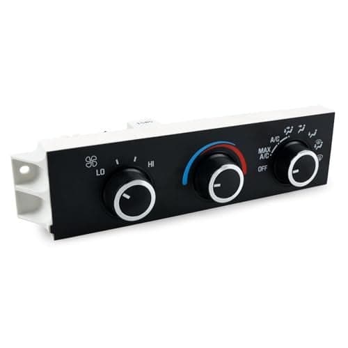 MiCCiKA 599217 Heater AC Control SwitchFront Climate Control Module Compatible with 19962020 Chevrolet Express 1500 2500 3500 Chevy C4500 C5500 C650019962020 GMC Savana OE 599217 15073274
