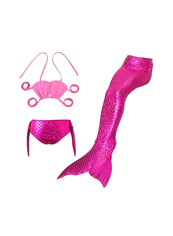 3-Piece Mermaid Swimsuit Set