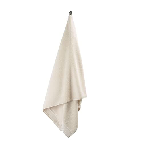 Spread Spain 100% Cotton Towels for Bath, Towels for Bath Large Size, Resort Bath Towel, Super Absorbent & Soft, 720 GSM, 1 Piece Bath Towel for Men/Women, 75 cms x 150 cms - Ivory