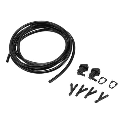 INFINAUTO Windshield Washer Nozzle Kit, Front Windshield Spray Nozzles Wiper Spray Washer Jet No.BT4Z17603A for Ford Edge 2011-2015 Black, 1 Set