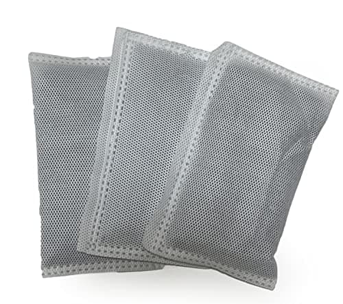 Nispira Activated Charcoal Odor Filter Refill Deodorizers 3 Packs For Trash Cans 8 Gallon and Larger Compatible with Itouchless