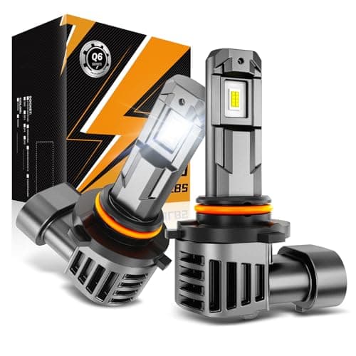 Auxbeam H10 9140 9145 Fog Lights, 6500K White, 12000LM Super Bright 600% Brighter, Enhanced Visibility for Fog & Off-Road, Plug and Play, Pack of 2