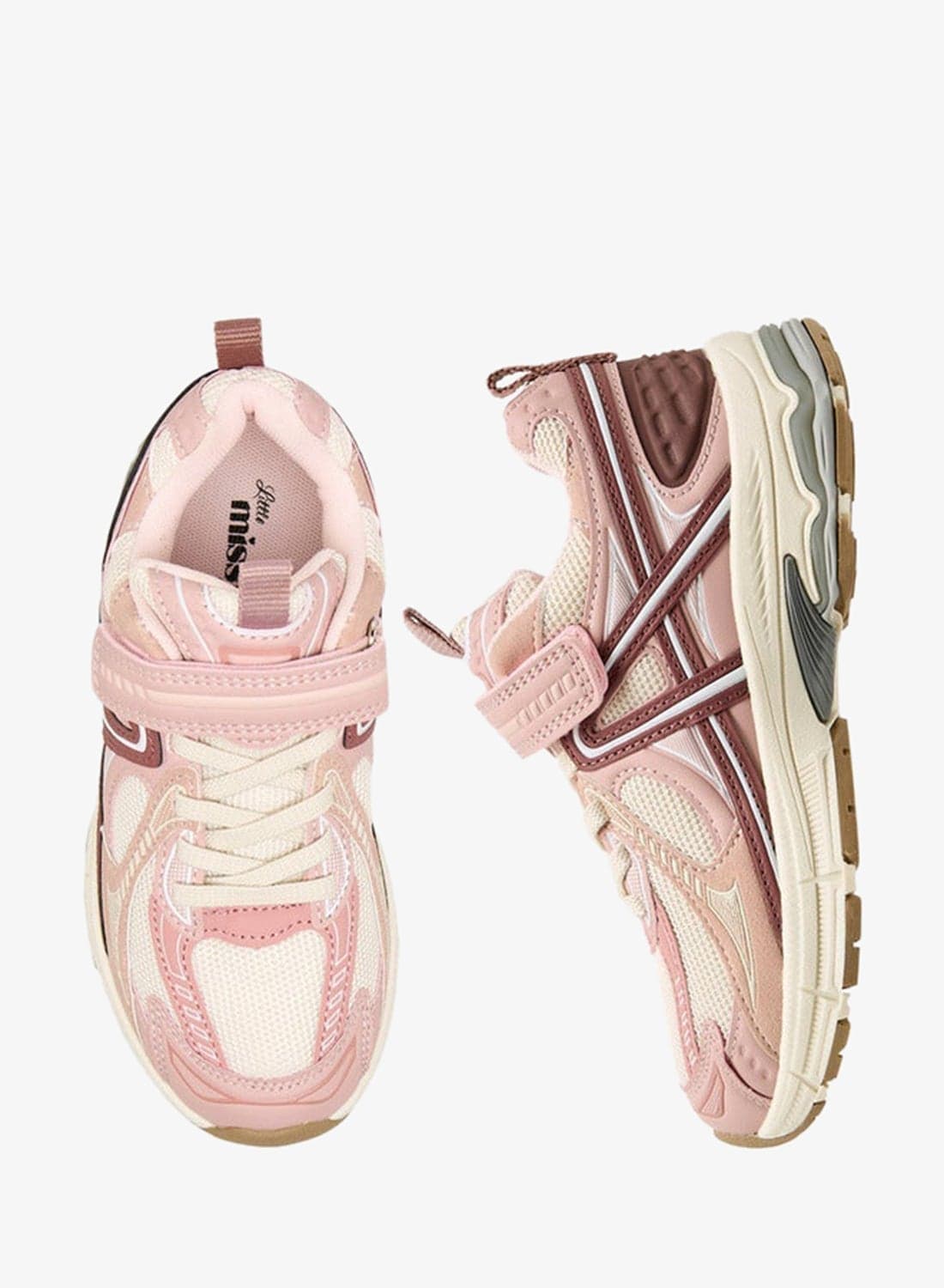 Girls Hook & Loop School Sneakers — 37 EU