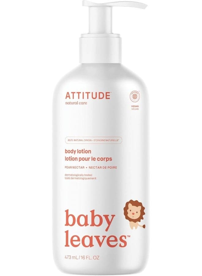Attitude Baby Leaves Natural Body Lotion - Pear Nectar - 473 ml