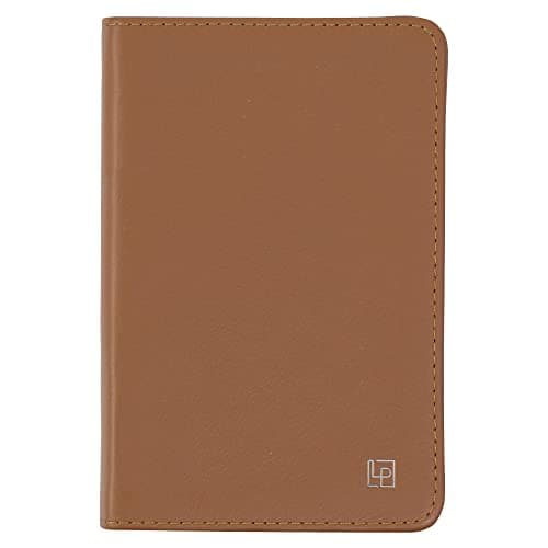 Leatherpress Classic Leather Notebook Writing Journal, Softcover, Narrow Ruled, Table of Contents and Numbered Pages
