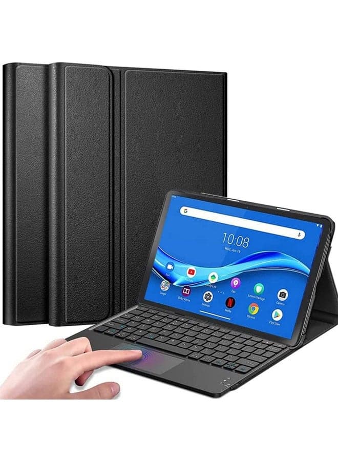 Backlit Touch Keyboard Case for Lenovo Tab M10 Plus 10.3-inch FHD Tablet (TB-X606F / TB-X606X) and Magnetic Detachable Wireless Bluetooth Keyboard for Lenovo M10 FHD Plus 10.3-inch