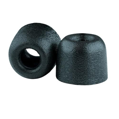 Comply 100 Core Series | Memory Foam Replacement IEM Ear Tips for Etymotic, Westone, Klipsch & More | Superior Noise Isolation, Ultimate Comfort, Secure Fit | Black, (S/M/L) (3 Pairs)