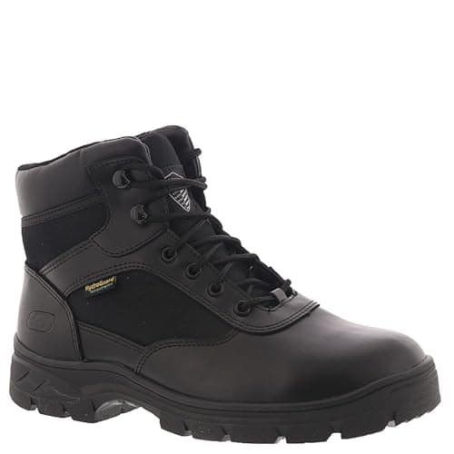 Skechers Men's Wascana- Benen Boot, Black, 9 M US