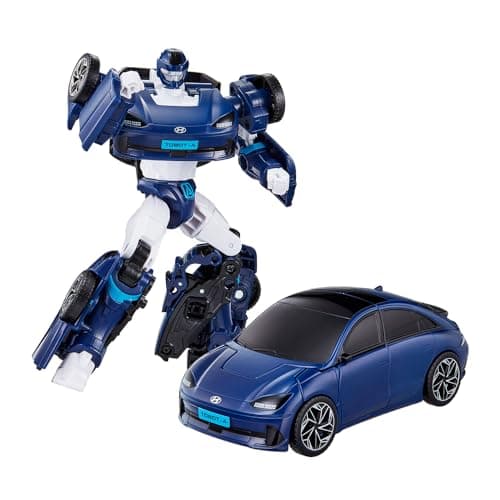 New TOBOT, Smart TOBOT A, Youngtoys Transforming Collectible Vehicle to Robot, Heroes Animation Character Toys for Kids 4 and up Transform Toys Cars, Medium Size 6-inch