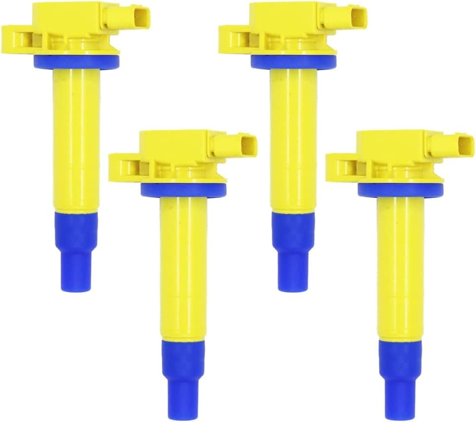 ARKAUTO 4PCS High Performance Ignition Coil Set for Scion xA, xB, Toyota Echo, Prius, Yaris